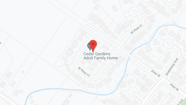 Cedar Gardens AFH in google map