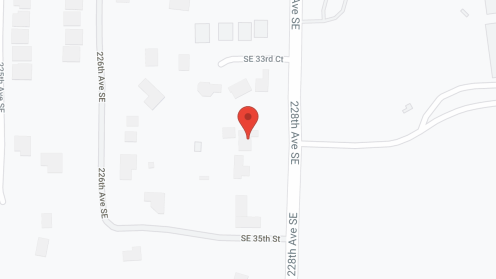 Map of the neighborhood around Pine Lake AFH