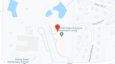Jordan Oaks in google map