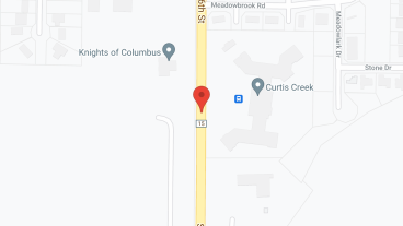 Curtis Creek Senior Living in google map