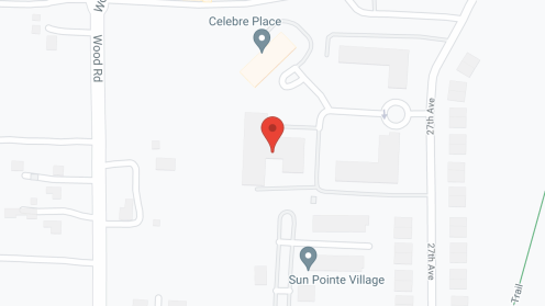 Map of the neighborhood around Villa Ciera
