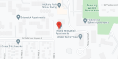 Prairie Hill of Woodland Ridge in google map