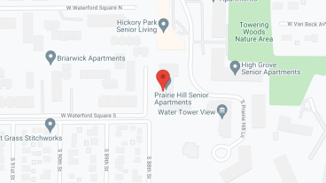 Prairie Hill of Woodland Ridge in google map
