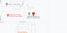 Highland Village I and II in google map
