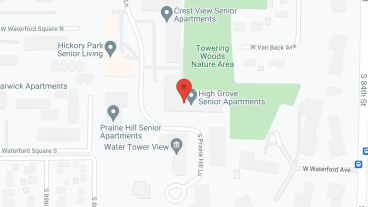 High Grove of Woodland Ridge in google map