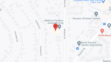 Medlock Gardens Senior Living in google map