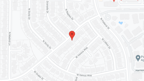 Map of the neighborhood around Castle Canyon Assisted Living