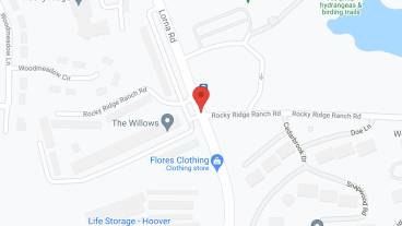 Asher Point Independent Living of Hoover in google map