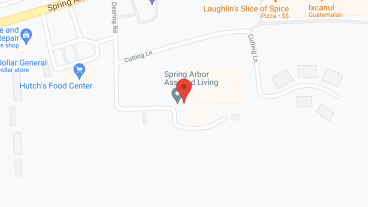 Spring Arbor Assisted Living Center in google map
