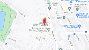Schenley Gardens in google map