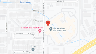 Garden Plaza of Valley View in google map