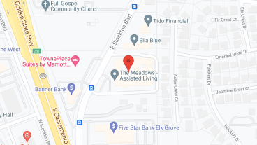 The Meadows Senior Living in google map