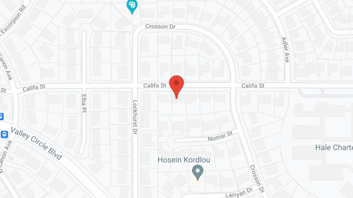 Map of the neighborhood around Di.Al. Board and Care
