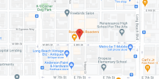 Regency Palms Long Beach in google map