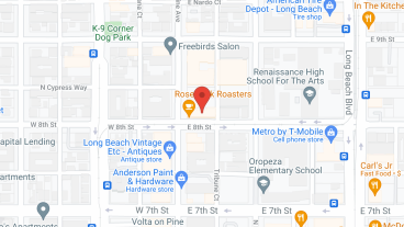 Regency Palms Long Beach in google map