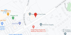 Sunrise of Five Forks in google map