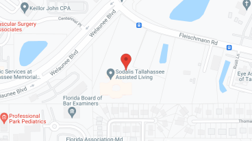 Sodalis Tallahassee Assisted Living in google map