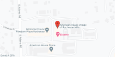 American House Village Senior Living in google map