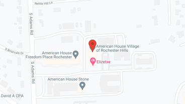 American House Village Senior Living in google map