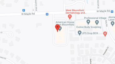 American House West Bloomfield Senior Living in google map