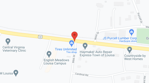 Map of the neighborhood around Spring Oak at Louisa