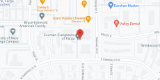 Ecumen Evergreens of Fargo in google map