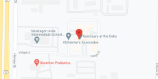The Oaks in google map