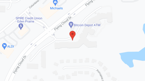 Map of the neighborhood around Summit Place Senior Campus