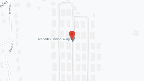 Map of the neighborhood around Amberley Senior Living