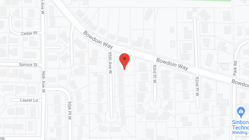 Map of the neighborhood around Love and Hope