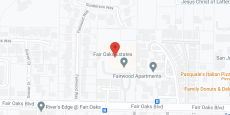 Fair Oaks Estates in google map