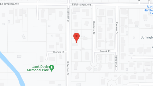 Map of the neighborhood around Cedar Grove AFH
