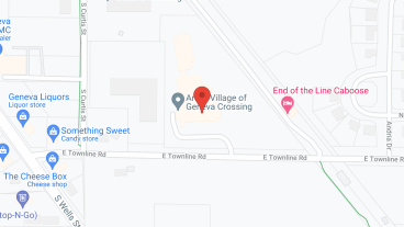 Geneva Crossing in google map