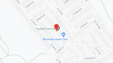 Scarlett Canyon Assisted Living in google map