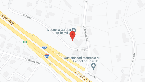 Map of the neighborhood around Magnolia Gardens