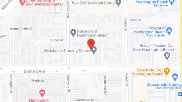Beachside Nursing Center in google map