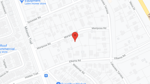 Map of the neighborhood around Heritage Residential Care I
