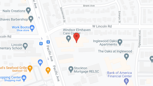 Map of the neighborhood around Windsor Elmhaven Care Center