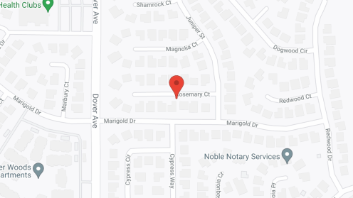 Map of the neighborhood around Dover Valley Residential Care Home