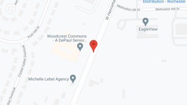 Woodcrest Commons, a DePaul Senior Living Com in google map
