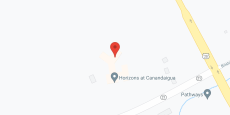 Horizons at Canandaigua Senior Living in google map