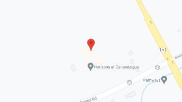 Horizons at Canandaigua Senior Living in google map
