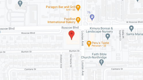 Map of the neighborhood around Cedars Assisted Living