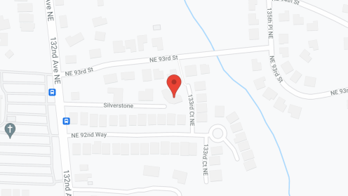 Map of the neighborhood around Silverstone AFH