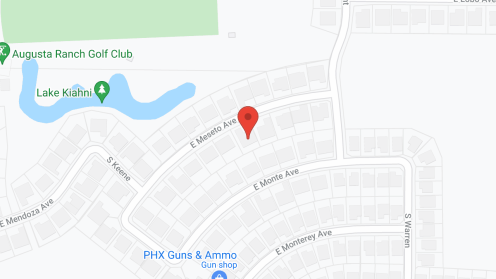 Map of the neighborhood around Ashley's Assisted Living