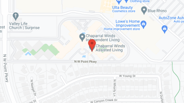 Chaparral Winds Assisted Living and Memory Care in google map