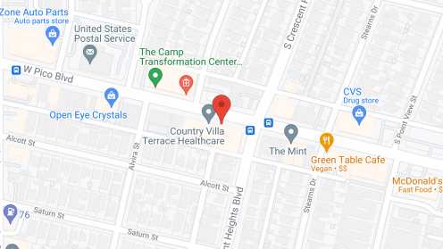 Map of the neighborhood around West Pico Terrace Assisted Living