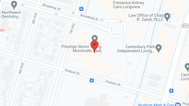 Prestige Senior Living Monticello Park in google map