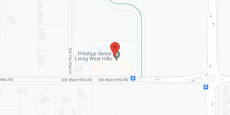 Prestige Senior Living West Hills in google map