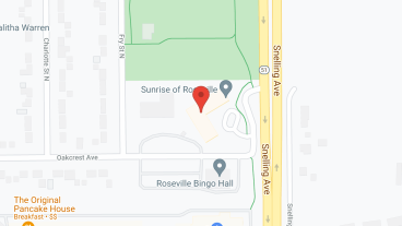 Sunrise of Roseville in google map